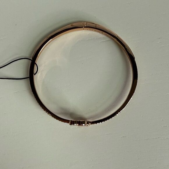 NWT Kate Spade “Yours Truly” Rose Gold Hinge Bracelet - Picture 4 of 6